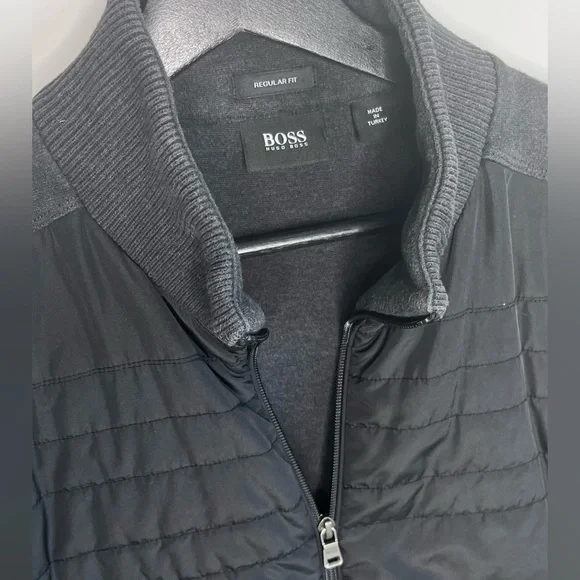 Hugo boss cotton/down sweater - Picture 3 of 14